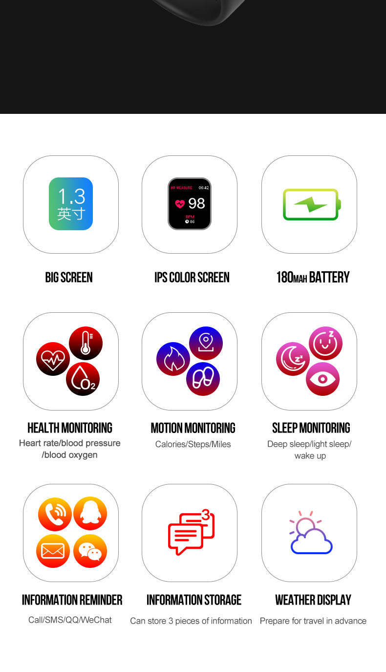 Smart Health Monitoring Watch Image 3