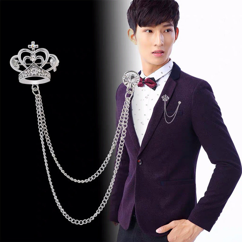 Fashionable star pin for formal wear