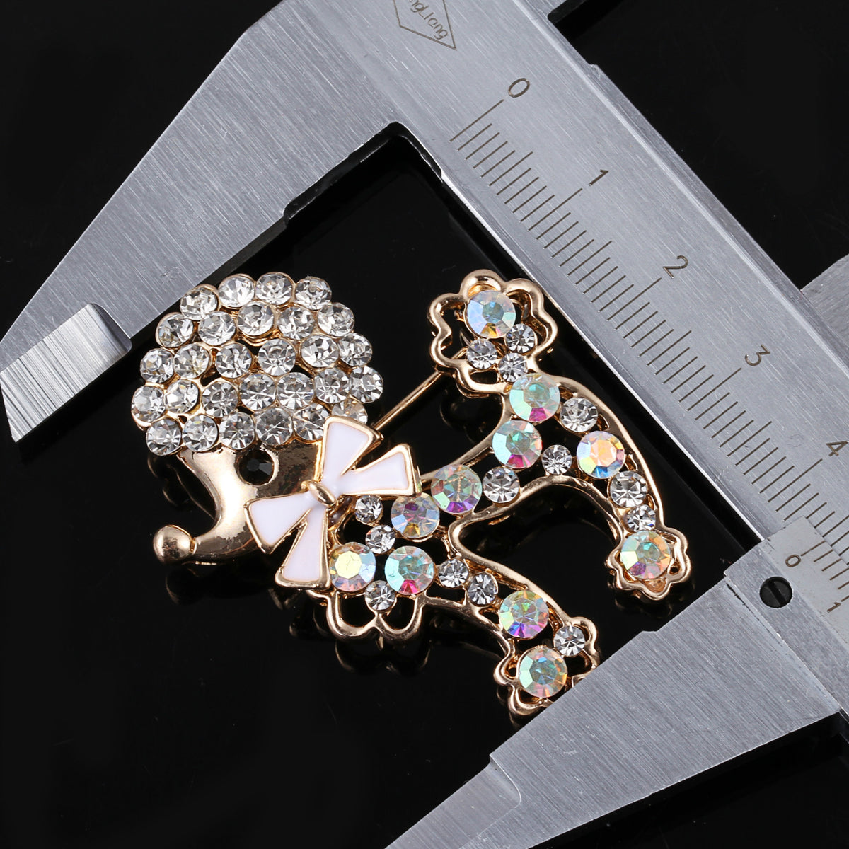 High-Quality Alloy Dog Brooch - Image 7