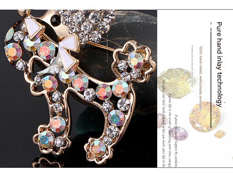 Elegant Alloy Brooch for Women - Image 2