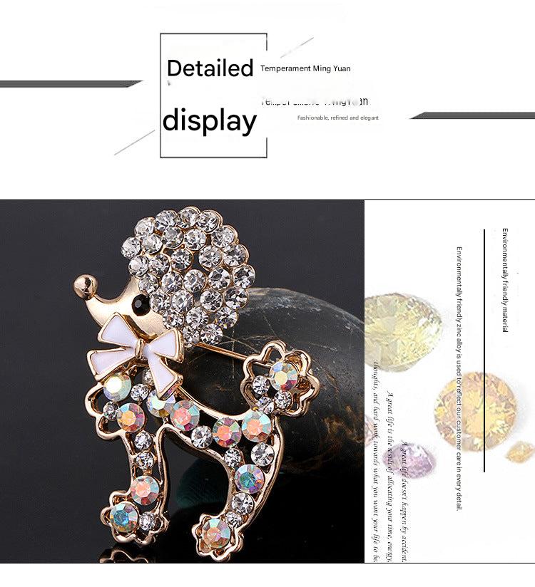 Fashionable Dog Pin Accessory - Image 3
