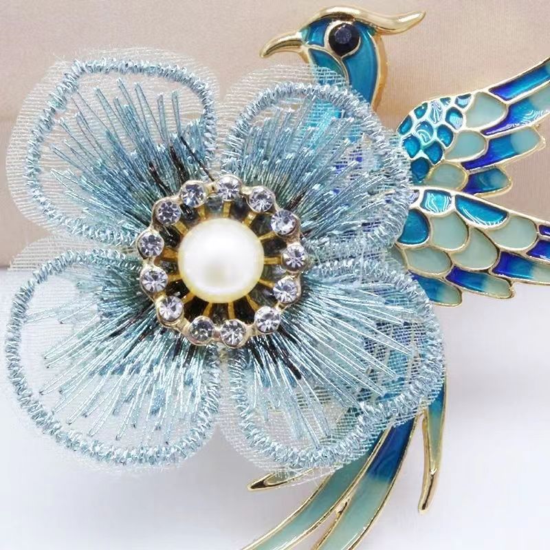 Colorful brooch design for cosplay outfits
