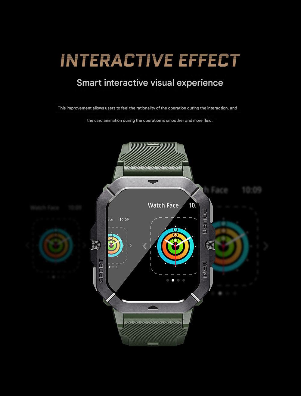 C28 Smart Watch - health monitoring functions