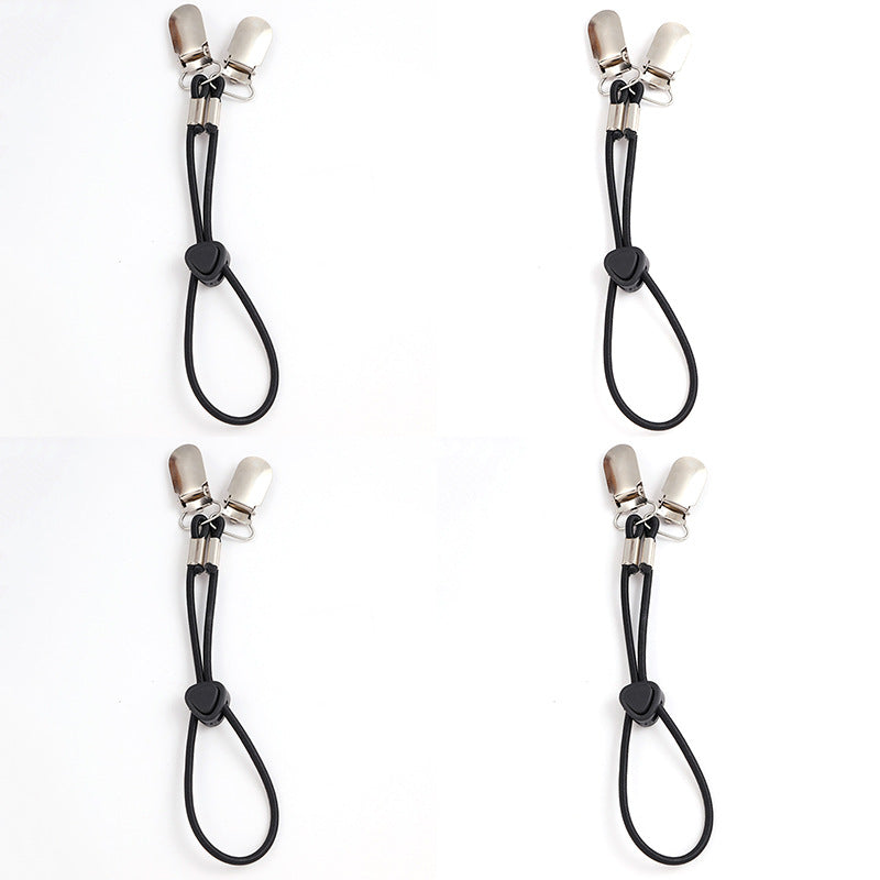 Metal clamp for secure bedding