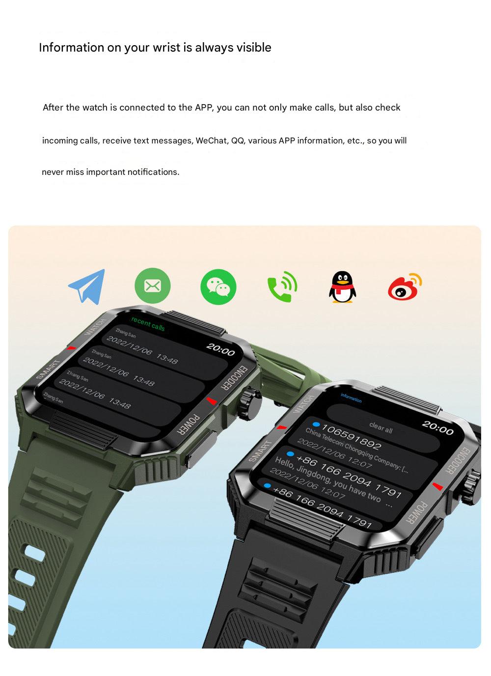 Close-up of smartwatch with touchscreen