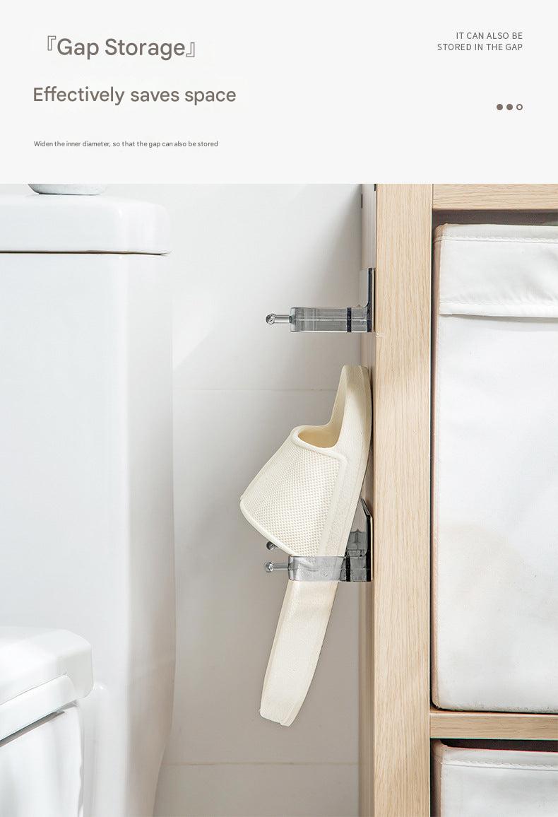 No drill bathroom shoe rack front view