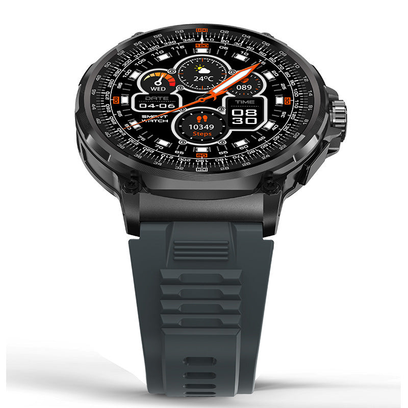 V69 Smartwatch showing heart rate feature
