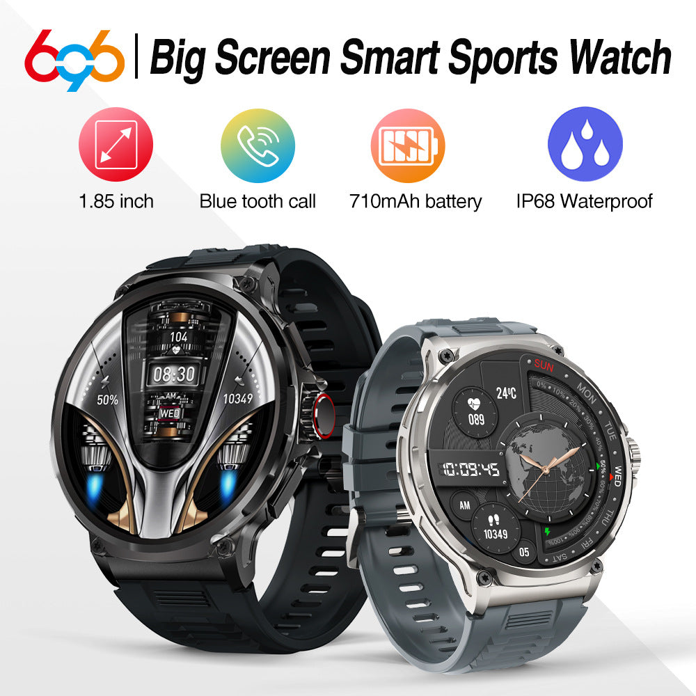 V69 Smartwatch with magnetic charger
