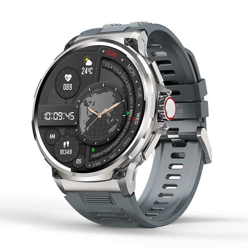 V69 Smartwatch with silicone strap details