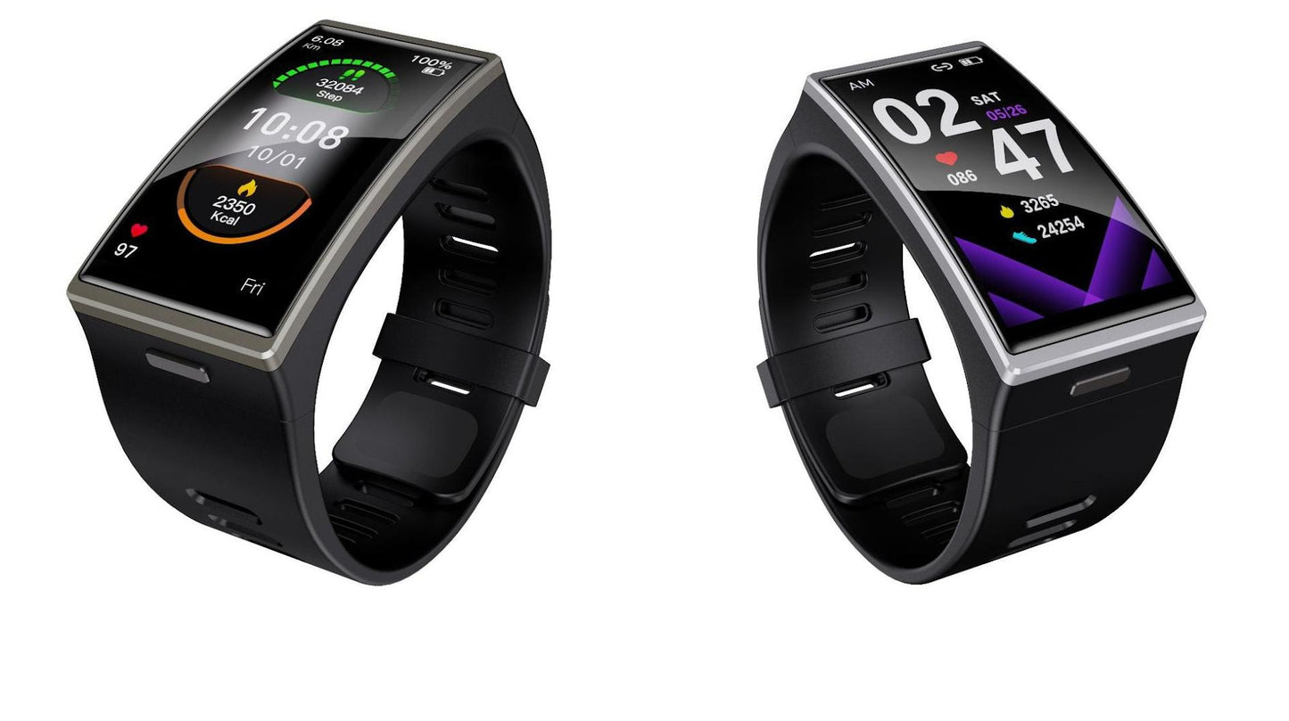 DM12 smartwatch front view