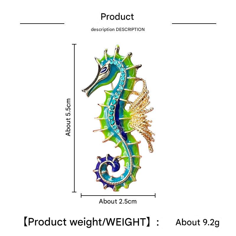 Colorful Enamel Brooch for Women Image 2