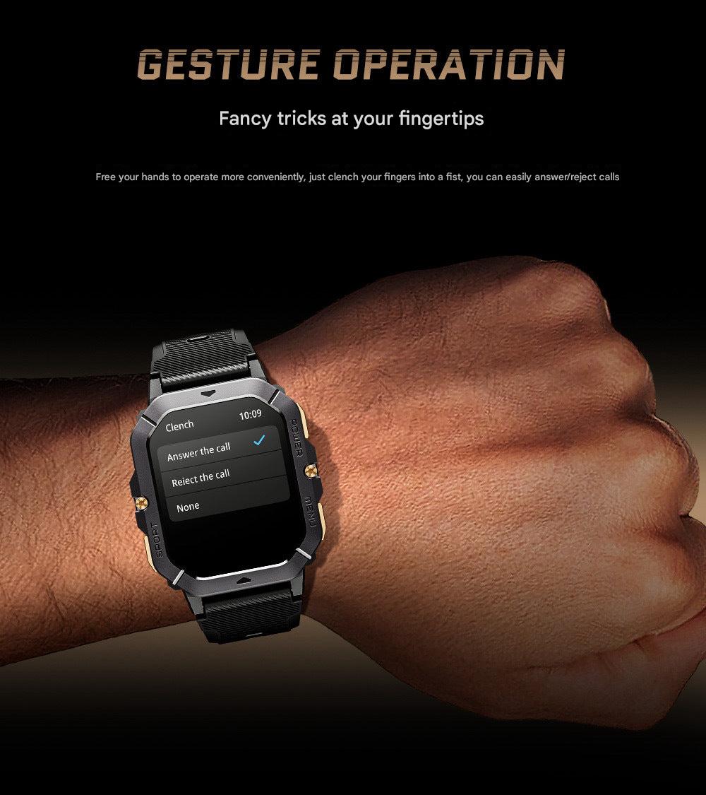 C28 Smart Watch in action outdoors