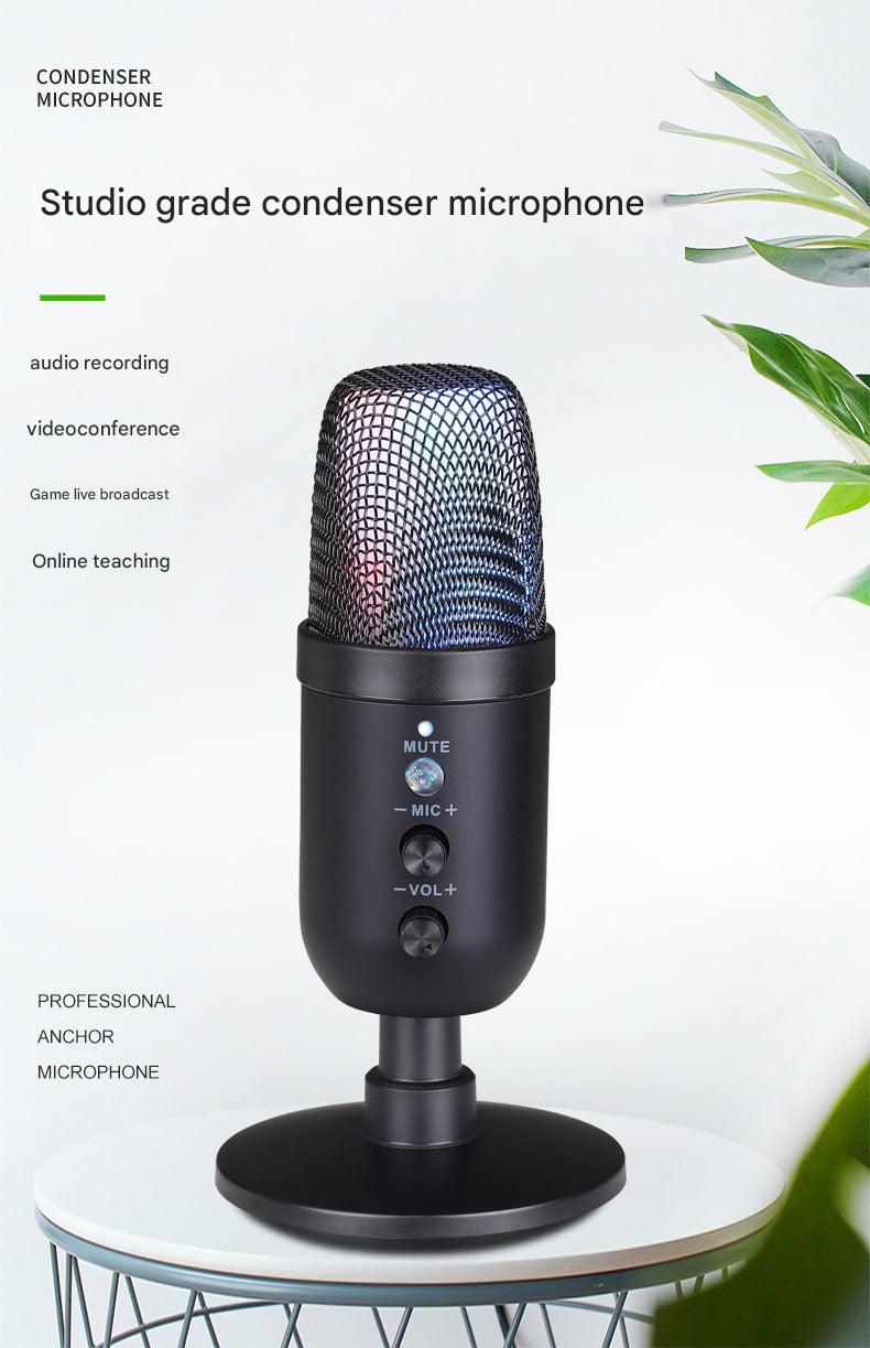 modern USB mic with heart-shaped pickup image
