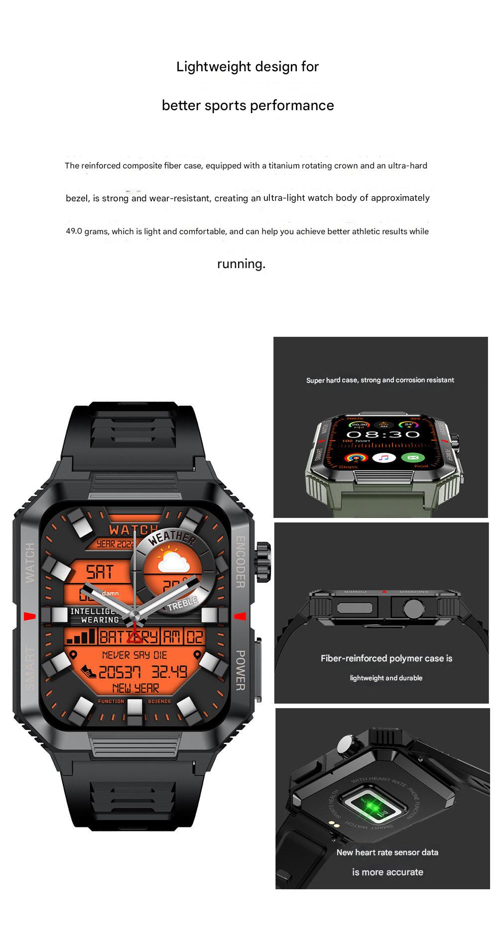 Bluetooth calling smartwatch in action
