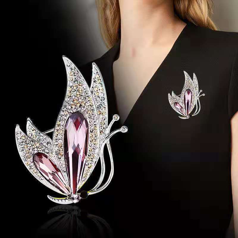 Unique gift idea butterfly lapel pin