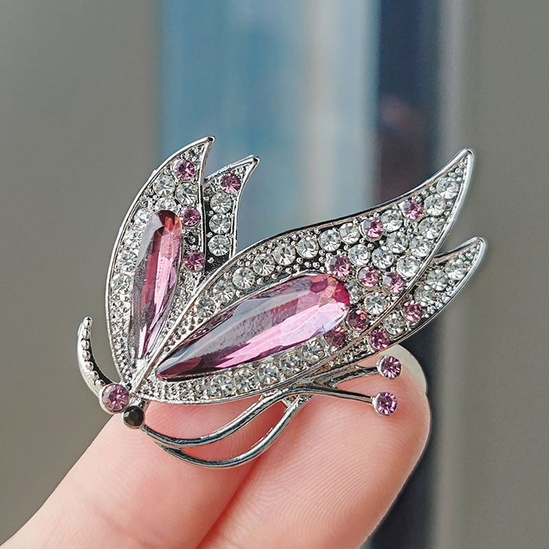 Versatile butterfly brooch for all occasions