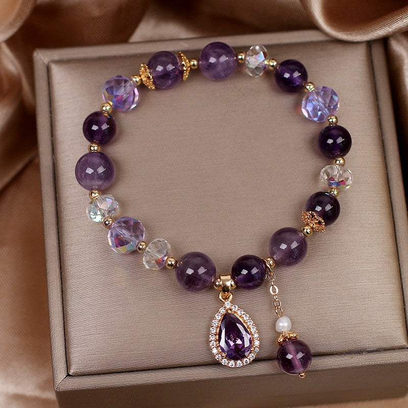 Beautifully crafted Amethyst Bracelet