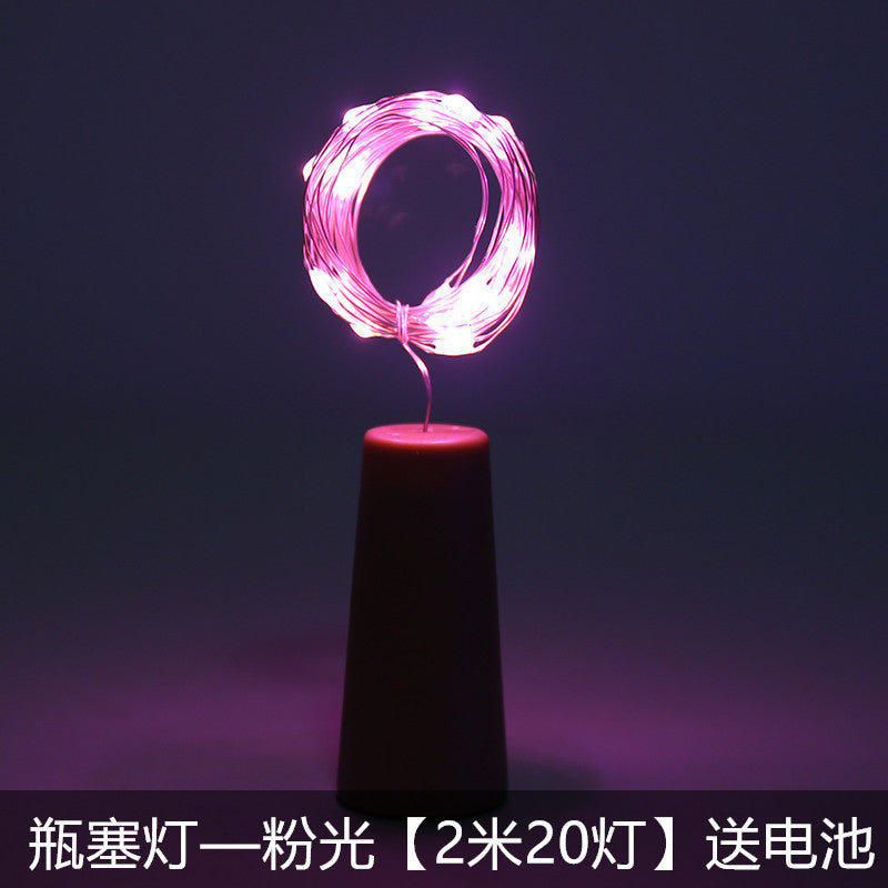 multicolor LED wedding decoration bottle light