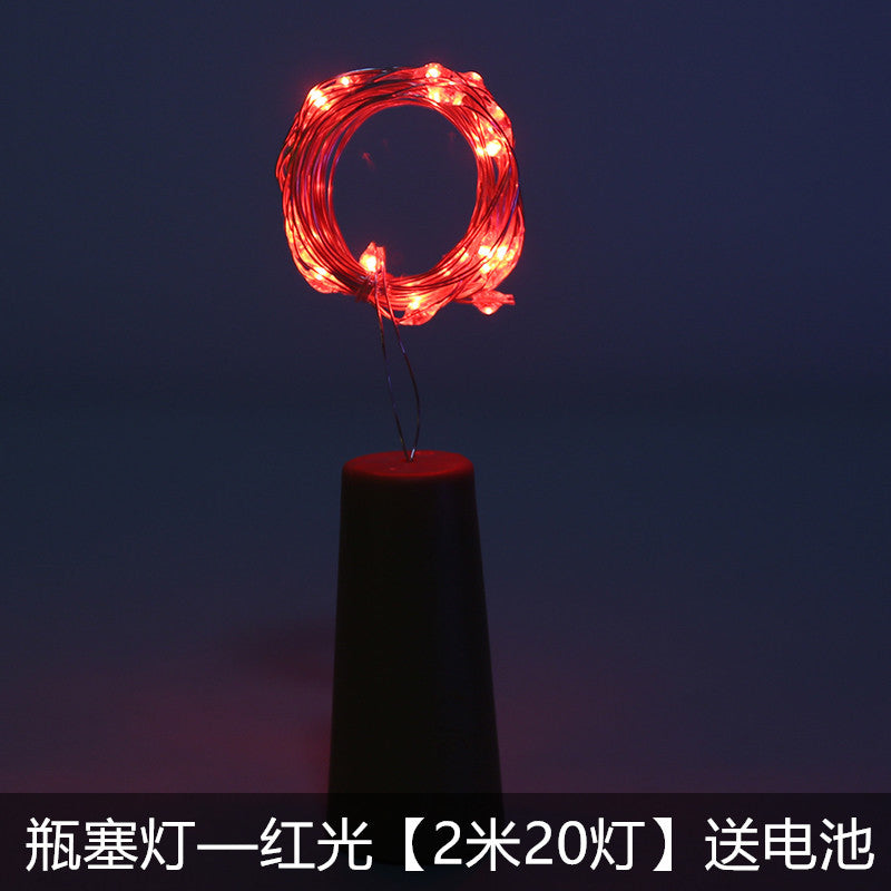 decorative bottle LED fairy lights multicolor