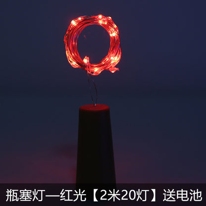 decorative bottle LED fairy lights multicolor