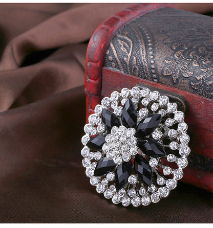 Premium Alloy Flower Brooch Pin Image 7