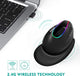 RGB black vertical handguard --- 2.4G wireless + wired + Bluetooth three-mode function (Pack of 1)