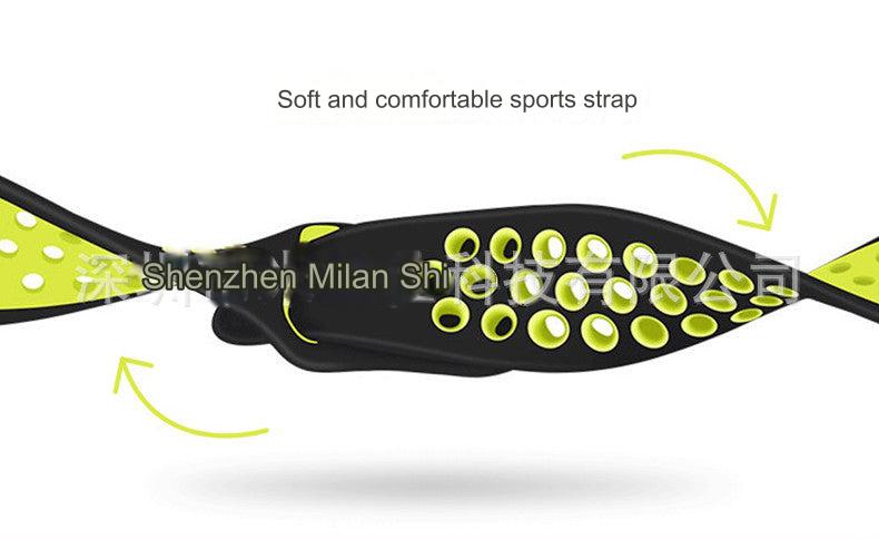 Dual Color Silicone Sport Band for Apple Watch Series 6, 7, 8, SE and Ultra - Comfortable & Durable