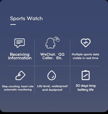 Various Color Options of Fitness Watch
