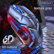 Gray colorful light-6D button sound version (Pack of 2)
