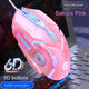 Pink colorful light-6D button sound version (Pack of 2)