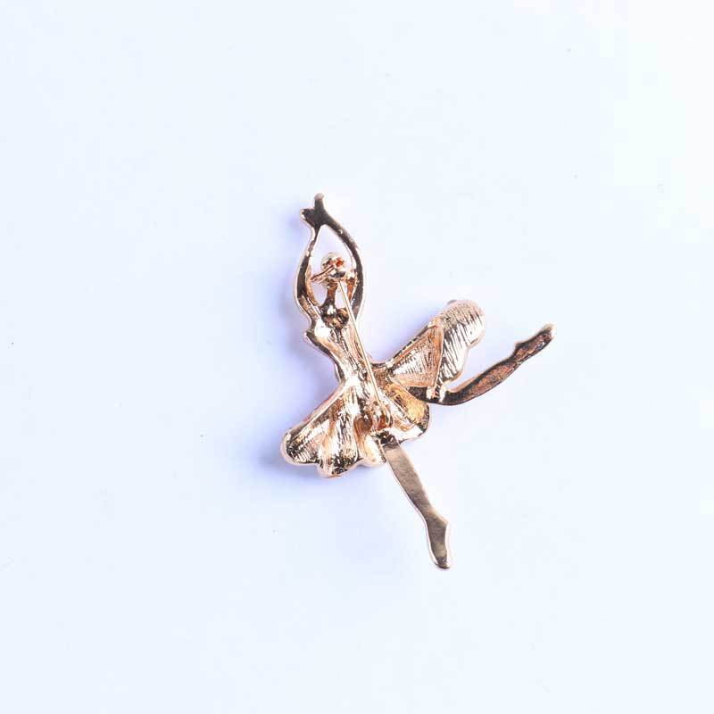 Cute ballet dance brooch 1