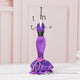 Purple velvet flower small model