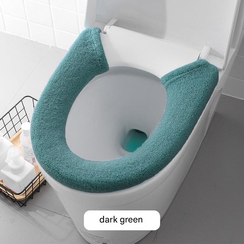 Easy-care Toilet Seat Cover in machine washable fabric