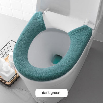 Easy-care Toilet Seat Cover in machine washable fabric