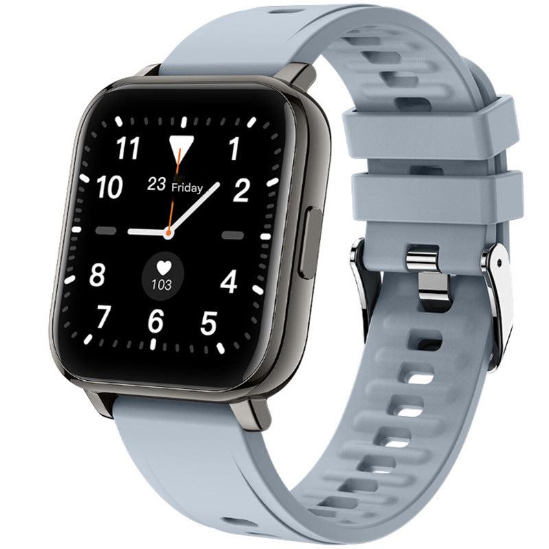 P25 Smartwatch side profile showing fitness tracking features