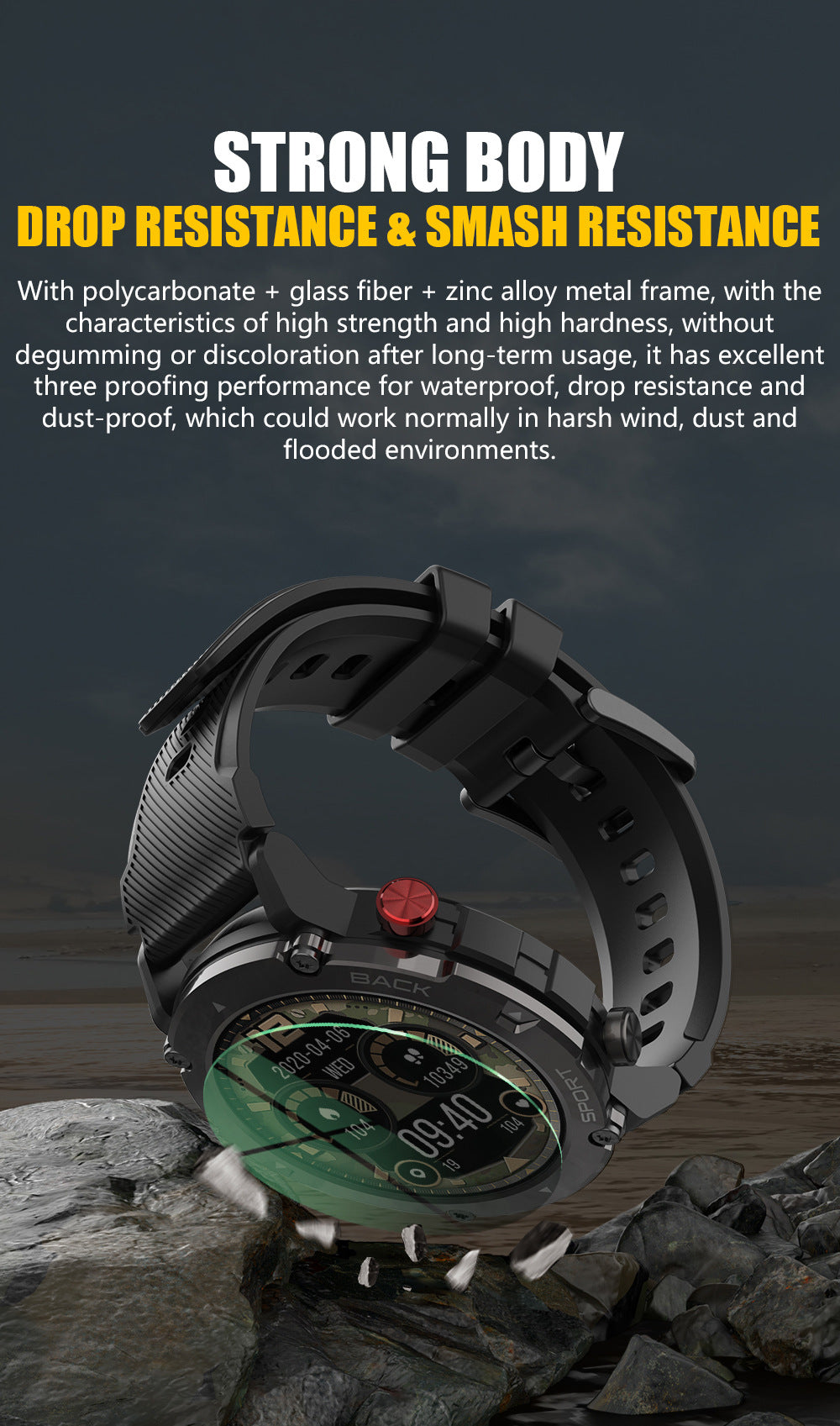 C21 Smartwatch Close-up Detail