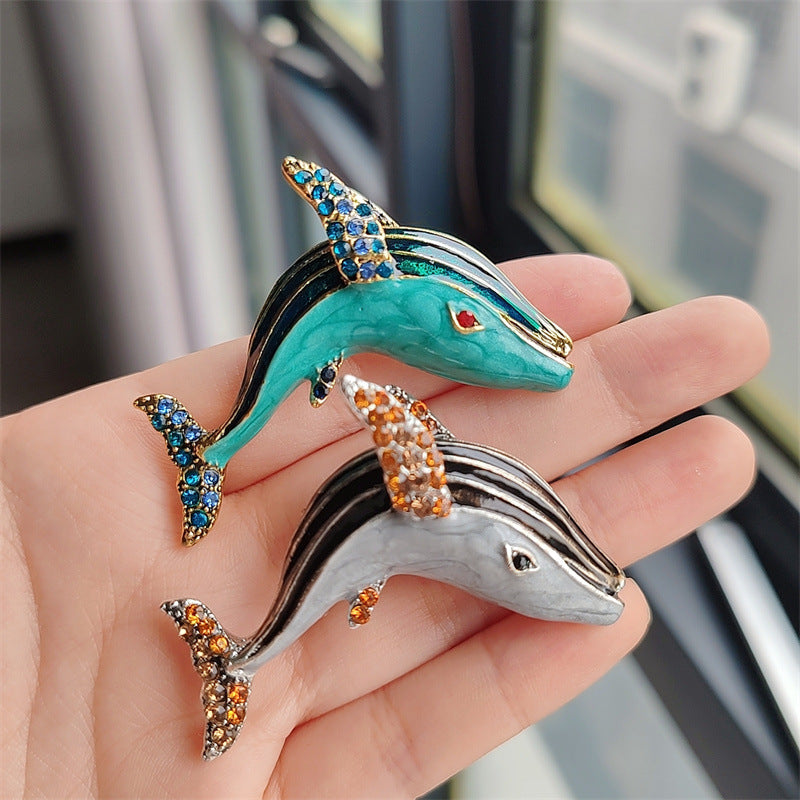 Unisex decorative brooch for jackets and bags