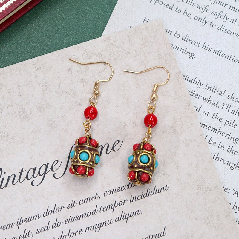 Bohemian style earrings image 2