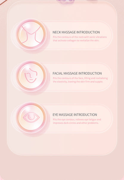 Ultrasonic Facial Massage Device Image 1