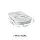 White 800ML (Pack of 2)