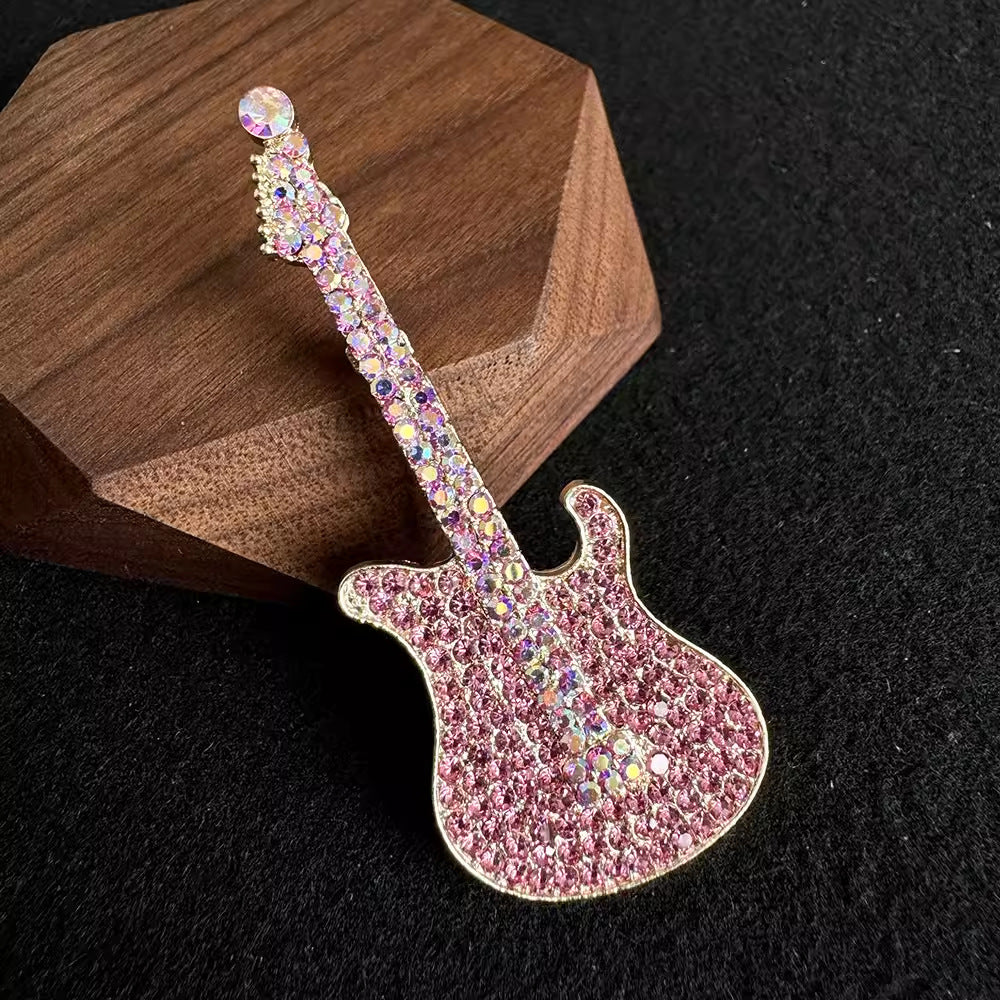 Fashion accessory guitar brooch image 7
