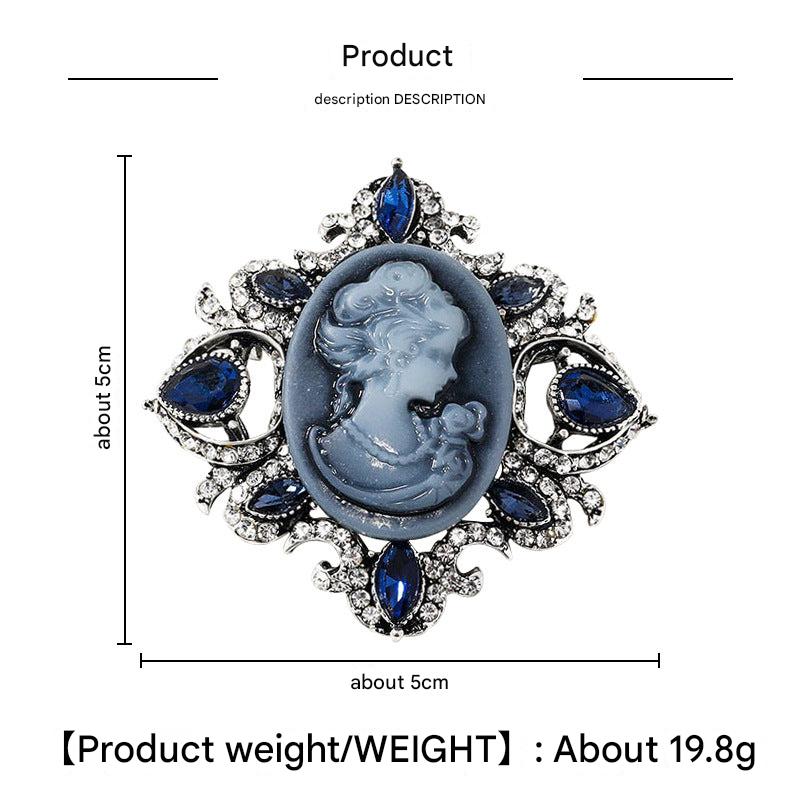 Stylish women's brooch for accessories