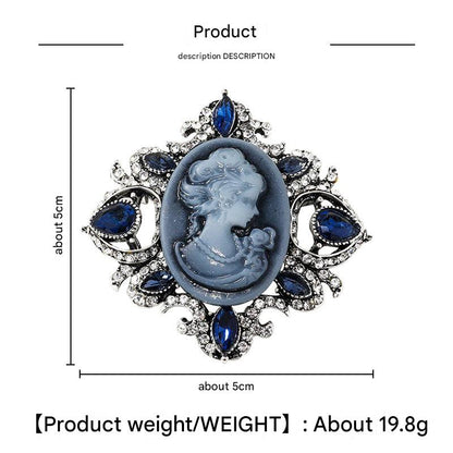 Stylish women's brooch for accessories