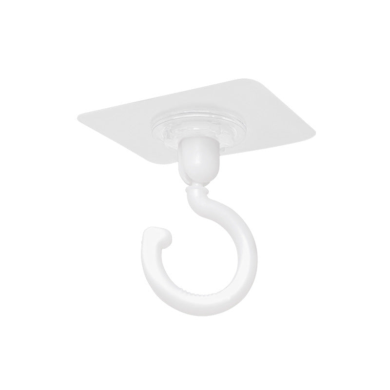Hook in use holding bag on ceiling