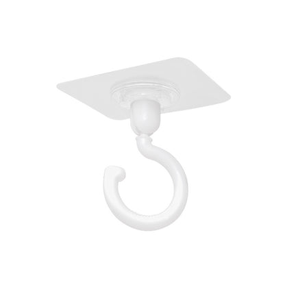Hook in use holding bag on ceiling
