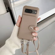 Khaki left and right crossbody