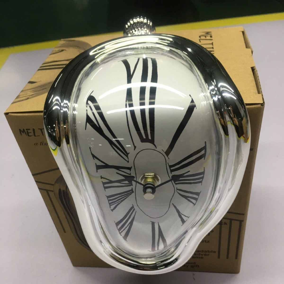 stylish melting clock for modern interiors