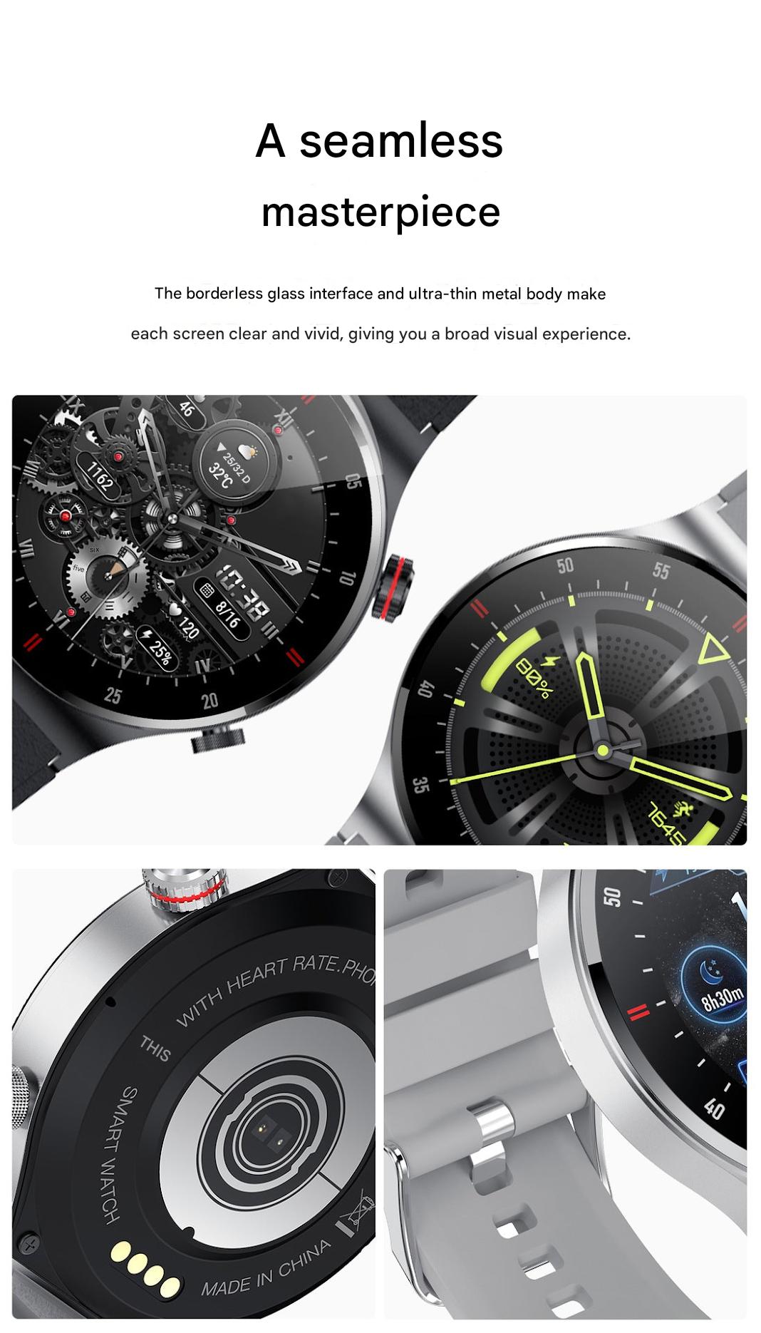 QW33 Smartwatch Front View