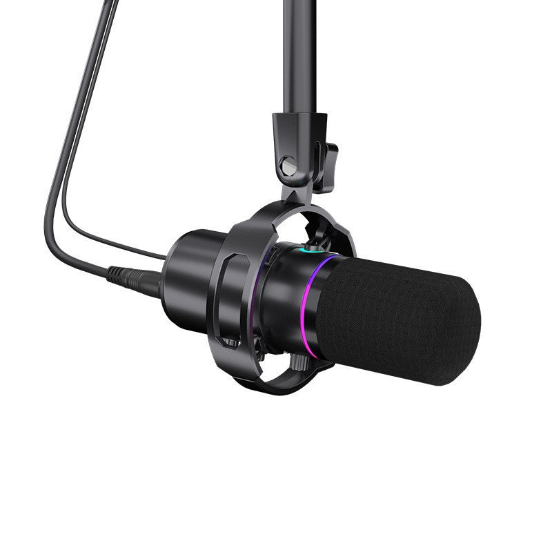 Portable USB microphone for podcasting