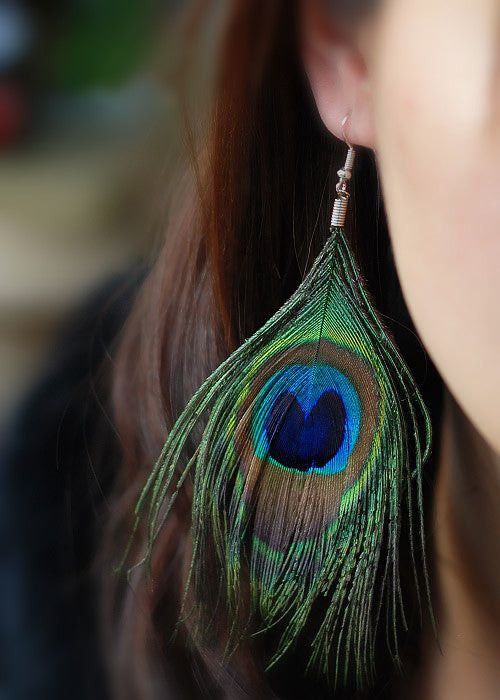 Elegant and colorful women's earrings for festive occasions